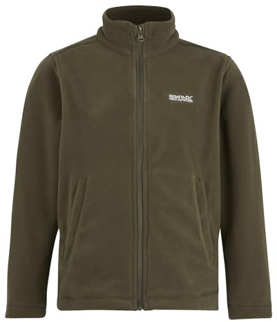 Regatta King Kids Full Zip Fleece Lightweight Jacket with 2 Pockets & Anti-Pill - Perfect for Walking, Hiking & Outdoors
