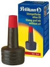 Pelikan Stempelfarbe 4K, ohne l, 28 ml, rot