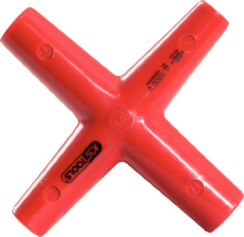 KS Tools 117.1704 - Llave en cruz aislada (tamaño: 10 x 12 x 14 x 17 mm)