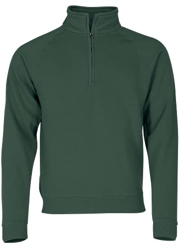Fruit of the Loom Men's Premium Sweater, Bottle Green, L UK