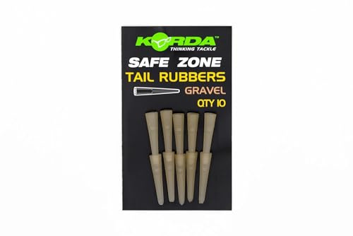 Korda Safe Zone Rubbers - 10 Gummischläuche, Farbe:Weed