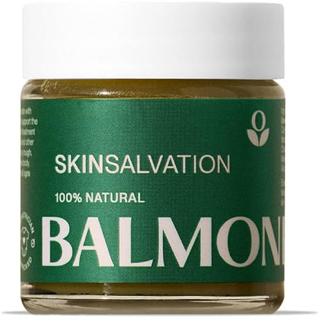 Balmonds Skin Salvation Moisturising Balm 30ml - Natural Eczema & Psoriasis Treatment Suitable for All Ages, Handmade in UK