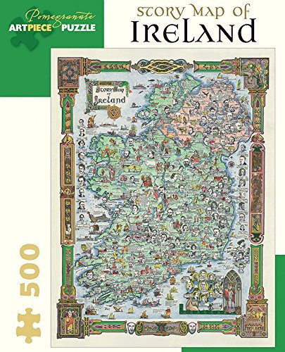 Story Map of Ireland 500-piece Jigsaw Puzzle by Not Available(2014-08-15)