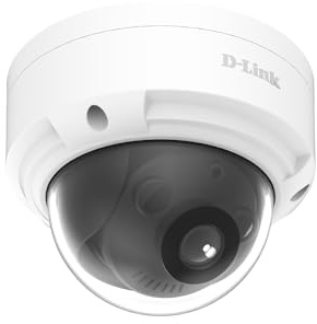 D-Link BCD-P01 Cámara Domo Exterior 2MP H.265, 1080p Full HD, Detección Humana, Micrófono Integrado, Smart IR 30m, IP66 IK10, PoE o 12VDC, microSD hasta 1TB, ONVIF S/T, Lente 2.8mm, Cámara CCTV