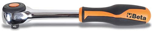 BETA 910/58 - Cricchetto reversibile con impugnatura rotante con attacco quadro maschio 3/8 meccanismo a 52 denti