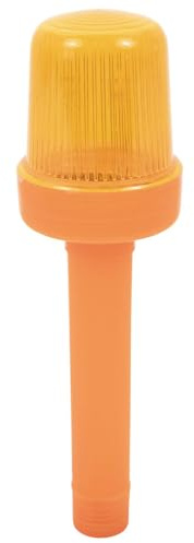 Dönges Blinkleuchte für Faltleitkegel, orange, 16 x 4,5 cm (Faltleitkegel Blinklampe)