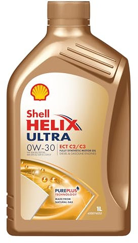SHELL HELIX ULTRA ECT 0W30 1L, Silber