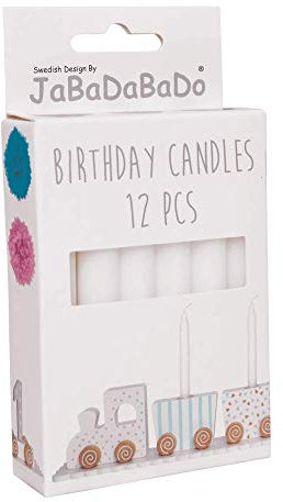 JaBaDaBaDo 12 Kerzen Geburtstagszug aus Schweden