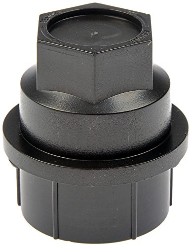 Dorman 711-025 Black Wheel Nut Cover M27-2.0 Compatible with Select Cadillac / Chevrolet / GMC Models, 4 Pack