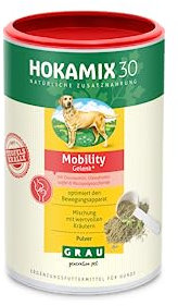 GRAU - l’Original - HOKAMIX30 Mobility Poudre articulaire, mélange Naturel de Plantes pour problèmes articulaires, Paquet de 1 (1 x 150 g), complément Alimentaire pour Chien