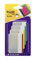 Post-it Index Strong Ablagetabs, Groß - 24 Haftstreifen 50.8 mm x 38.1 mm - Farben: Blau, Gelb, Grün, Rot- Extrastarke Haftstreifen für Dokumente und Informationen