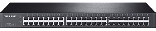 TP-Link 48-Port Unmanaged Gigabit Ethernet Switch, Steel Case, 19-inch Rack-Mount(TL-SG1048)
