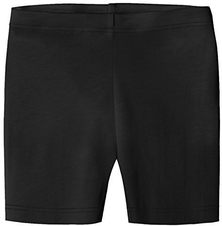 Girls Soft Organic Cotton Bike Shorts