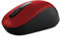 Microsoft Bluetooth Mobile Mouse 3600 (Maus, dunkelrot, kabellos über Bluetooth, für Rechts- und Linkshänder geeignet)