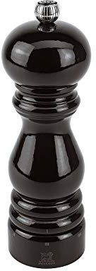 Peugeot Paris u 'Select Pfeffermühle, Holz, Schwarz lackiert, 5.7 x 5.7 x 18 cm