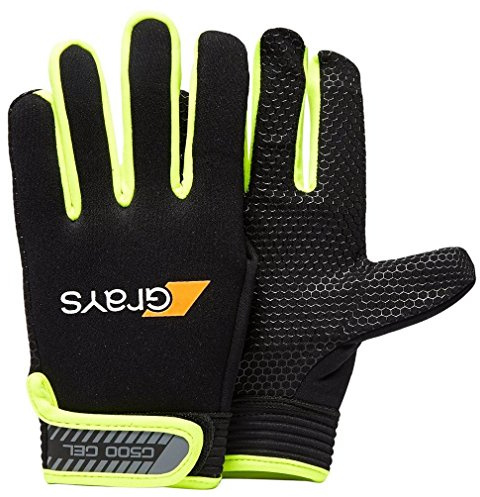 Grays G500 Gel Gloves - Black/Fluo Yellow, Medium