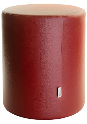 Kaikoon Sitzhocker Sitzwürfel Hocker Styroporkern Bordeaux Ø39 x 45cm Neu