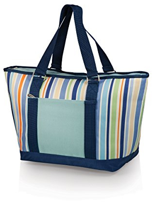 ONIVA - a Picnic Time Brand Topanga Insulated Cooler Tote, St. Tropez , 13.8 x 8.5 x 13