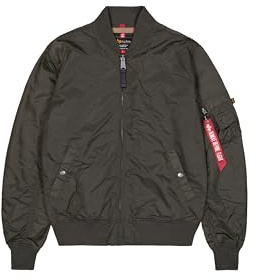 Alpha Industries MA-1 TT Chaqueta Bomber, Hombre, Gris (Rep.Grey - 04), S