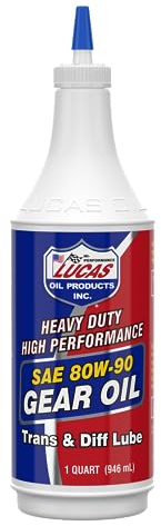 Lucas Oil 10043 80-90 Gear Oil, Brown