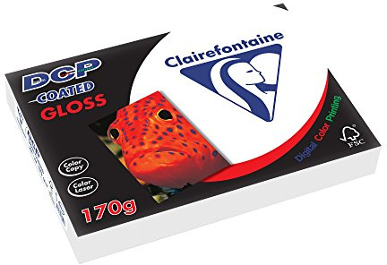 Clairefontaine Premium 6851C Papper, Vit, A5