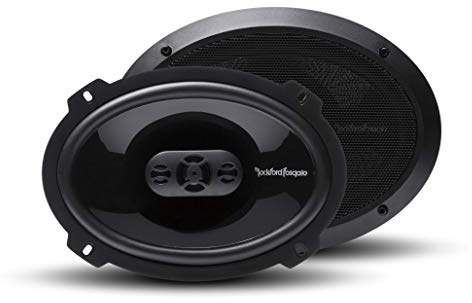 Rockford Fosgate P1694 Punch 6x9 4-Way Coaxial Full Range Speakers - Black (Pair)