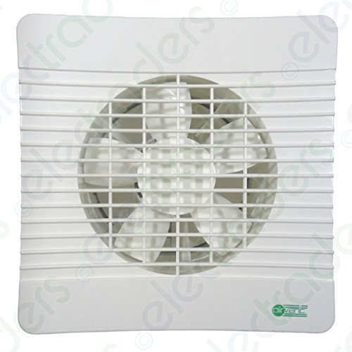 Air Vent 435404 Axial Low Profile Extractor Fan 150mm / 6 - Timer Model
