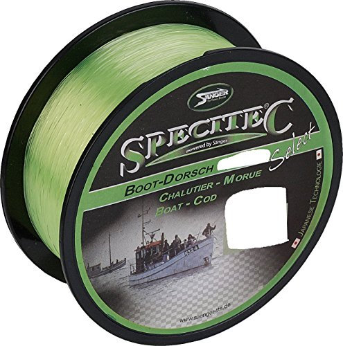 Specitec Angelschnur monofil aus robustem Nylon I Angelsehne transparent für Forelle, Hecht, Karpfen, Aal - Monofile Angel Schnur, Fishing Line