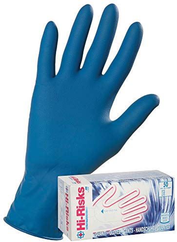 Handschuhe usa-getta Latex.Blau XL ehrp