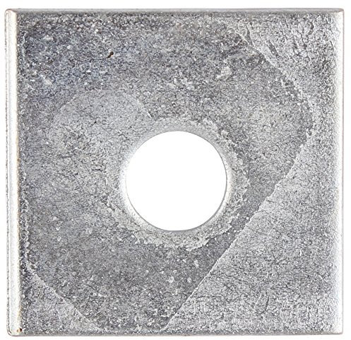 TIMCO Square Plate Washers Silver - M12 x 50 x 50 x 3