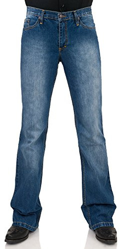 Jean bootcut - Taille basse - Star cut - Bleu - W33/34
