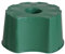 GRAF R3342/ 502002 Regentonnenunterstand für Regentonne, grün, rund 310 l
