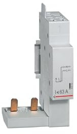 406300 Module de raccordement par le haut par peigne pour Inter différentiel 2P 63A max DX3 - AUTO - 1 module
