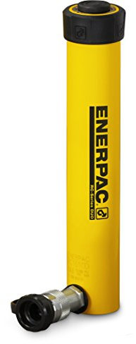 Enerpac RC-106 Single-Acting Alloy Steel Hydraulic Cylinder with 10 Ton Capacity, Single Port, 6.13 Stroke