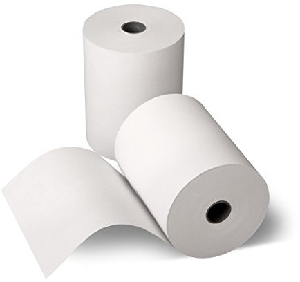 50 Thermorollen 80mm x 80m x 12mm [Ø 80mm] - Thermopapier Bonrolle - 80m lang - 50 Stück