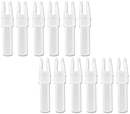 Carbon Express LAUNCHPAD Precision Nock, Size .244 (Fits All Carbon Express Shafts with a 0.244 inside diameter), 12-Pack