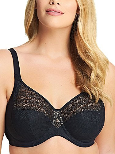 Elomi Women's Full Coverage Bra, Black,42E