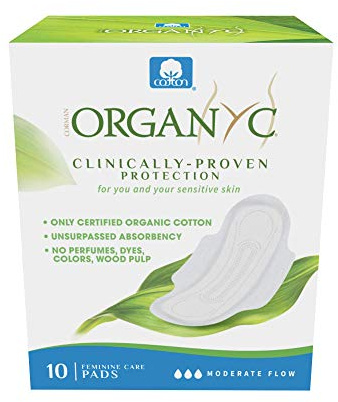 Organyc 100% Certified Organic Cotton Feminine Pads