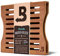 Boveda pour cigares | support pour sachets Boveda en bois pour caves à cigares | pour mettre deux Boveda taille 60 côte à côte | kits d'installation à aimant et à Velcro® inclus | 1 article