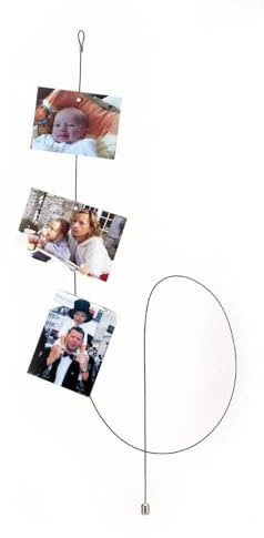 Walther Design Corde Photo Noire 1,5 m en métal MD150B