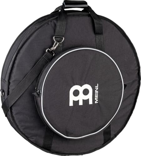 Meinl Cymbals Pro Cymbal Bag Schlagzeug Becken Tasche 24 Zoll (60,96cm) Gig-Bag mit extra Hi-Hat Fach, Schulter-Gurt und starkem Tragegriff – Drum Zubehör (MCB24)