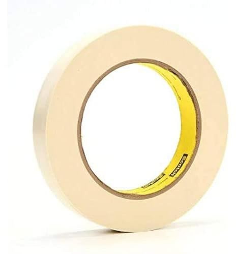 3M 470 Electroplating Tape, 10 mm x 33 m, 0.18 mm, Yellow, Pack of 36