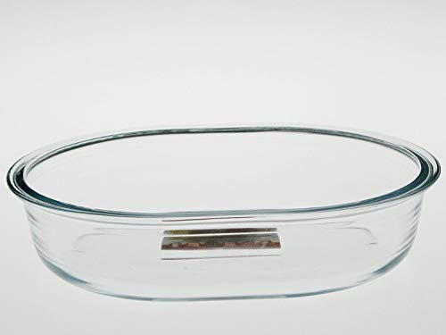 Arcuisine - Fuente ovalada para gratinar, 25 x 20 cm