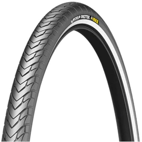 MICHELIN Protek, Copertone per Bicicletta Unisex Adulto, Nero/Reflex, 42-622 (28×1,60´´) 700×40C