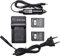 DSTE Confezione da 2 batterie e caricatore rapido Dual USB compatibili con Nikon EN-EL12 Coolpix A900 P300 P310 P330 P340 S31 S70 S610 S620 S630 S640 S800c S1000pj S1100pj S1100pj S1100pj S630 S640