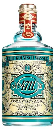 4711® Echt Kölnisch Wasser | Eau de Cologne 200ml Molanusflasche - Duftklassiker im ikonischen Flakon - charakteristischer Duft - unisex - wohltuend für Körper, Geist und Seele