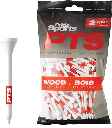PTS Unisex golf tees, Bag of 120 UK