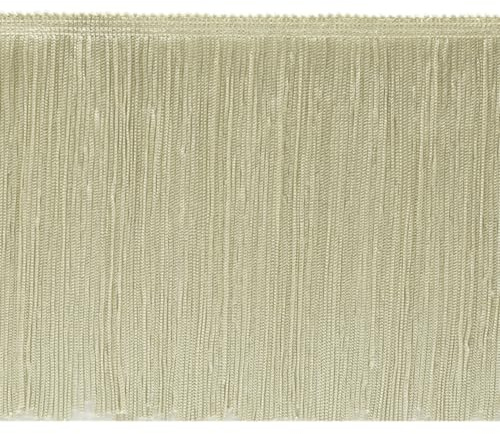 Trims by the Yard 6 Chainette Fringe Trim | Ivory | (5 yard cut)