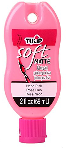 Tulip® Soft Fabric Paint 2oz, Matte Neon Pink