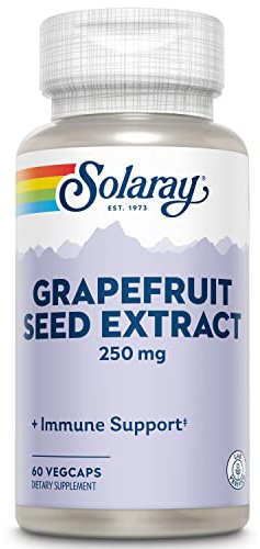 Solaray Grapefuit Seed 250mg | Semilla de Pomelo |60 VegCaps